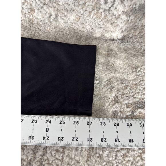 Harve Benard Size 8 Career Straight Leg Pants Black Zip Casual Stretch - Picture 5 of 10